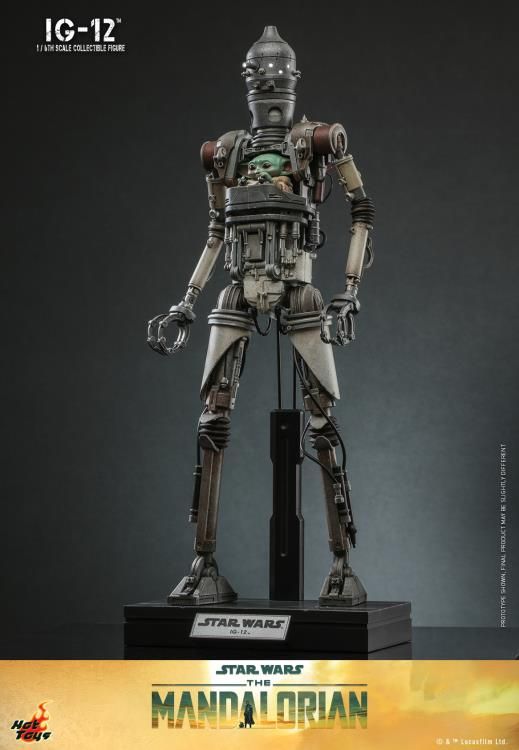 Hot Toys The Mandalorian TMS IG And Grogu Th Scale Collectible Figure Set