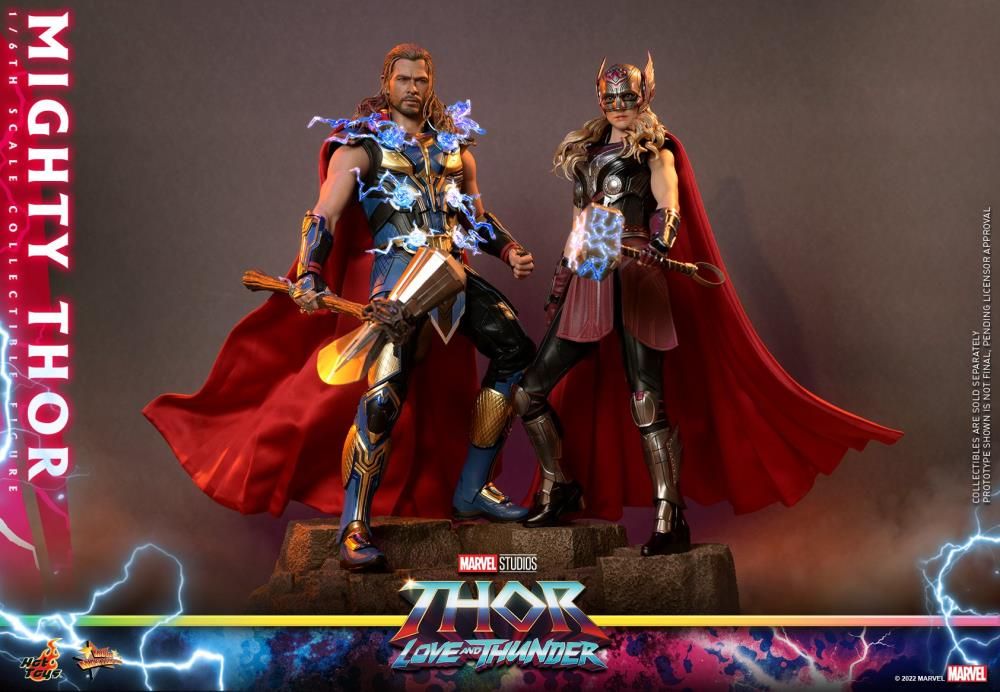 Hot Toys Thor Love And Thunder Mms Mighty Thor Th Scale Collectible Figure