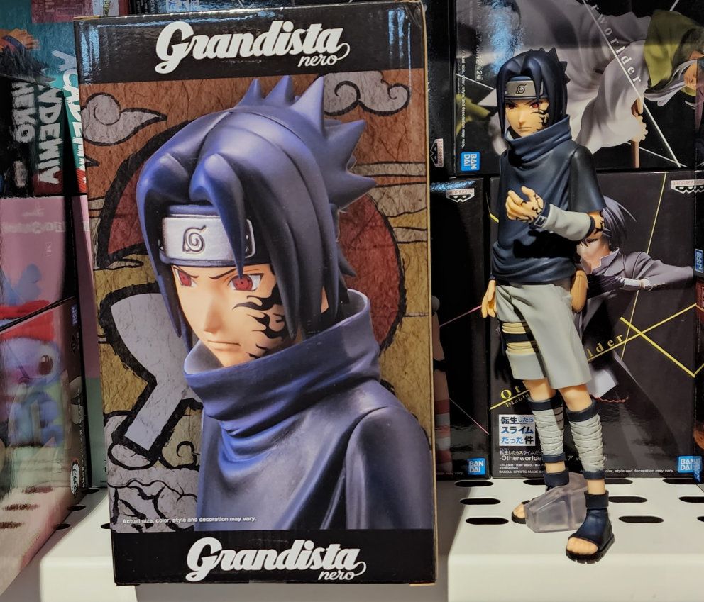 Naruto - Grandista Nero Uchiha Sasuke #2 (Back In Box)