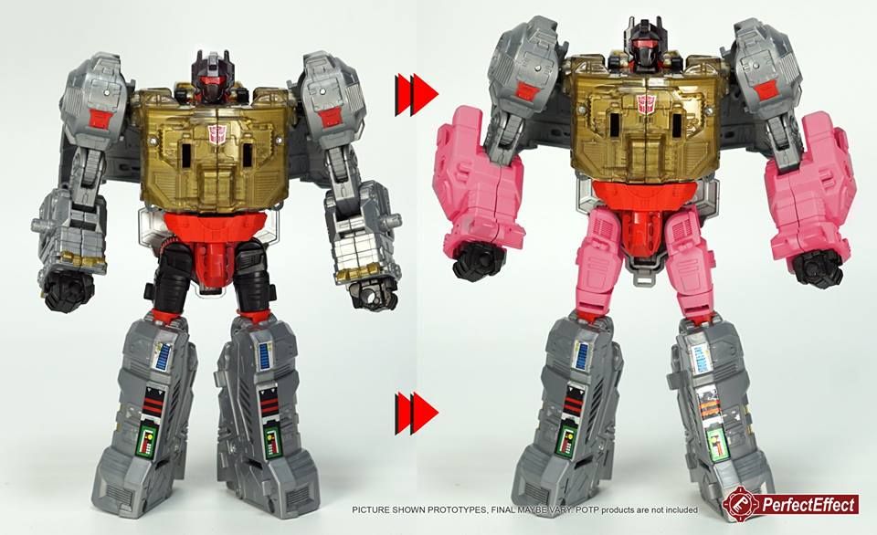 Transformers Perfect Effect PC23 Power of the Primes Volcanicus