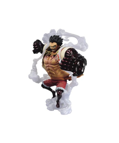 Monkey D. Luffy joins the King of Artist figure series once again in his Gear 4 form. Add him to your colleciton today!,