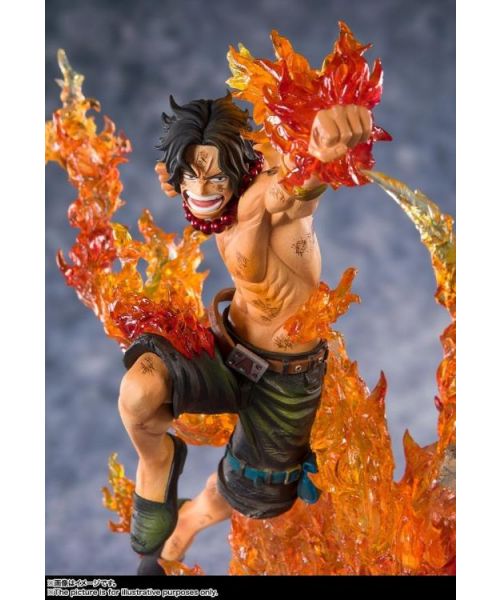 Figuarts Zero: One Piece - Portgas D. Ace (Commander of The Whitebeard 2nd Division)