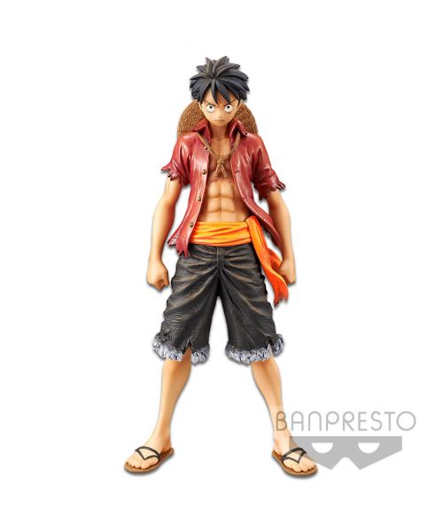 This figure features Monkey D. Luffy from the new One Piece Stampede movie coming to cinemas in 2019! Luffy stands at 16cm tall! Add him to your collection today! 